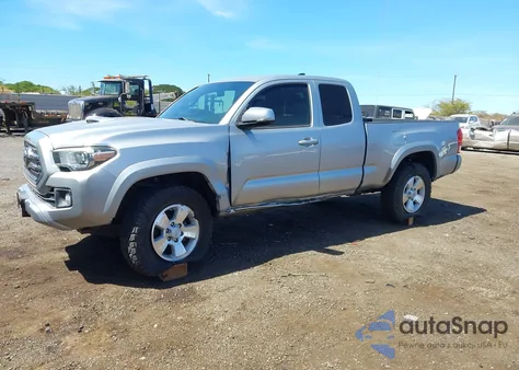 2017 Toyota Tacoma Sr5 V6 из США, поврежденный, VIN 5TFSZ5AN6HX102492